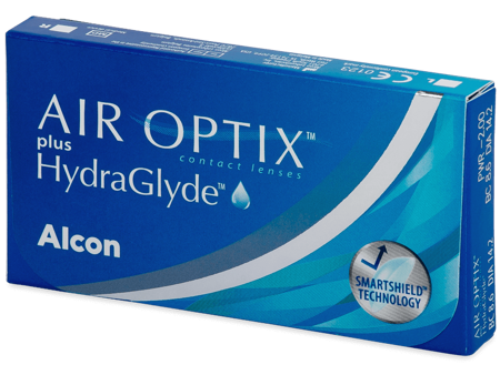 Air Optix plus HydraGlyde Monatslinsen, 3 Stück